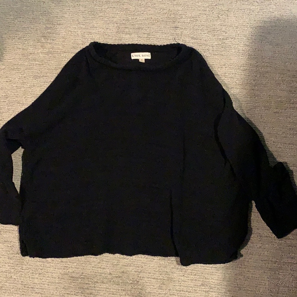 Black sweater